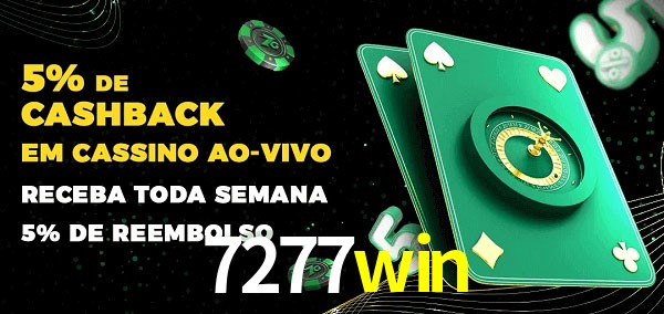 Promoções do cassino ao Vivo 7277win